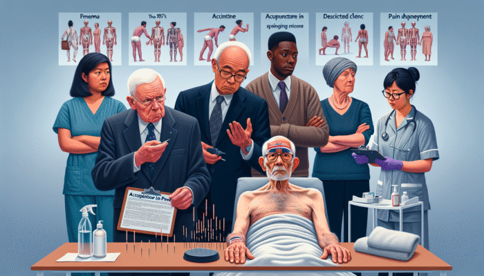 Timeline of acupuncture in Britain from 1970s to present, showing growth and NHS integration.