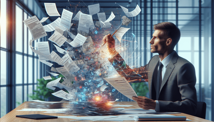 How to Consolidate Debt and Improve Credit: A Comprehensive Guide | DCL A person consolidating multiple debts into one loan, symbolising financial simplification and relief.